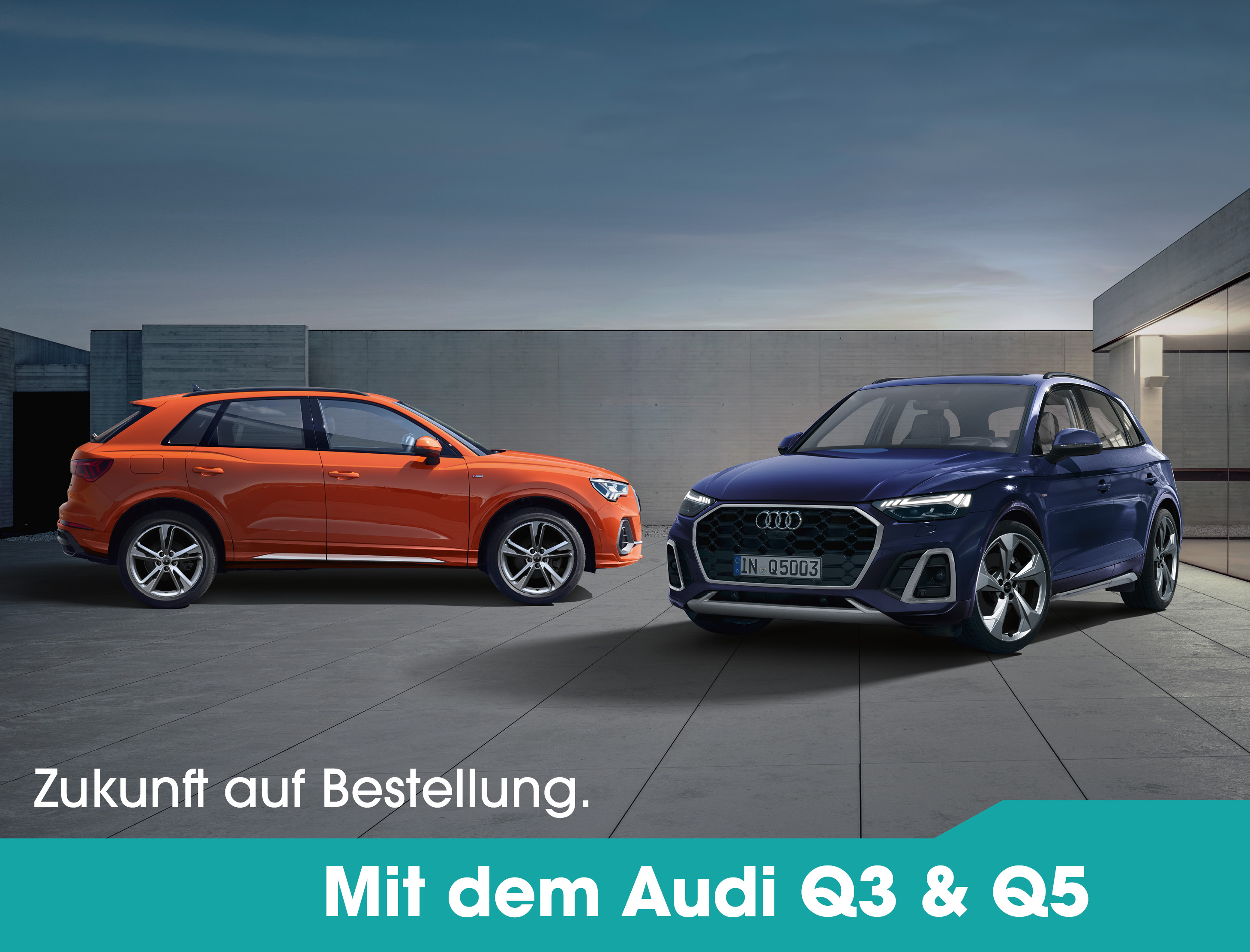 Audi Bestellaktion Q3 & Q5