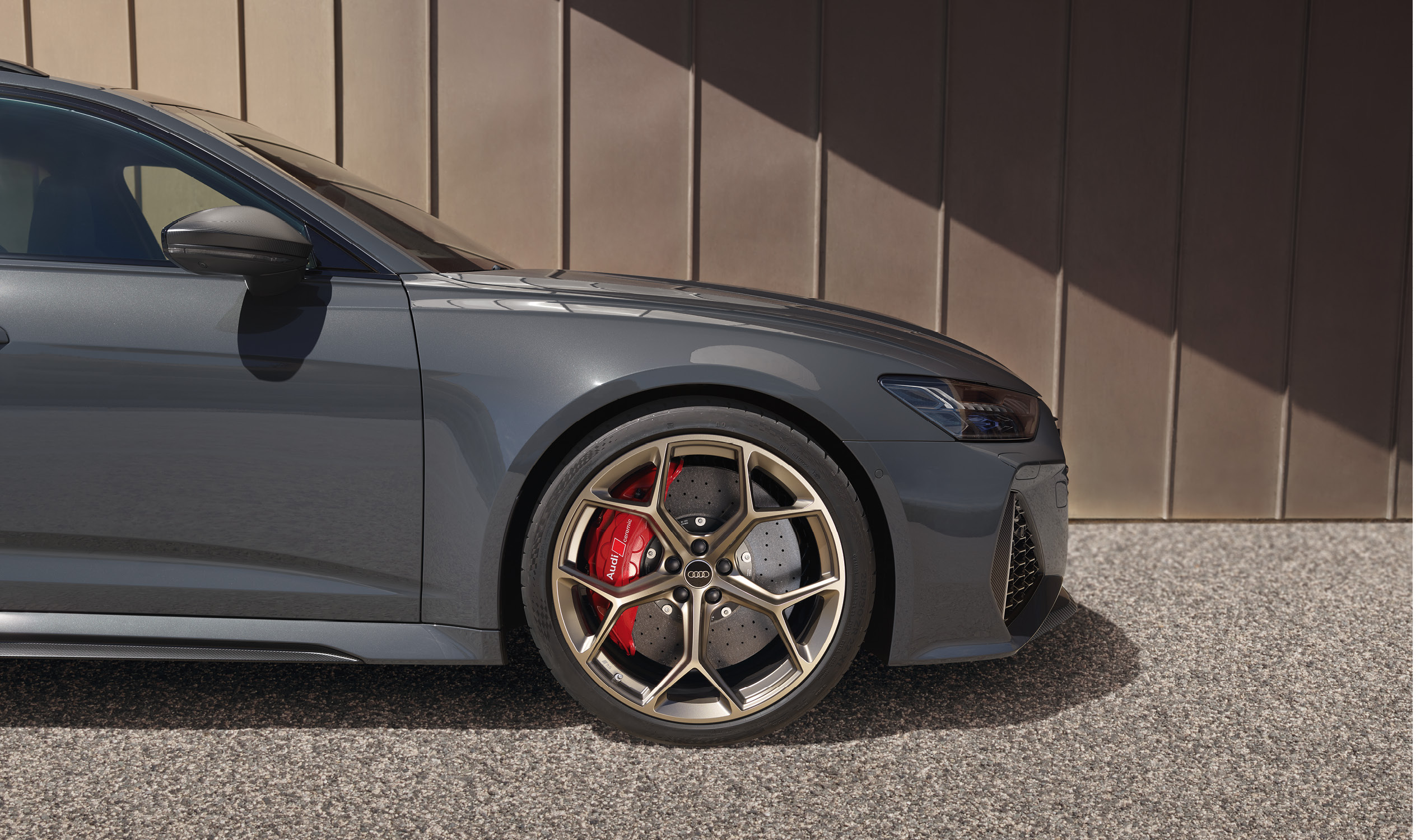 Audi RS6 Avant Felgen und Bremsscheiben Detailansicht